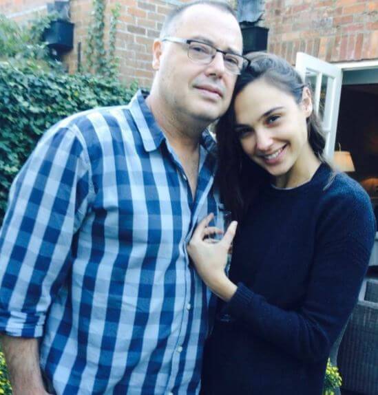 Michael Gadot with his daughter Gal Gadot.